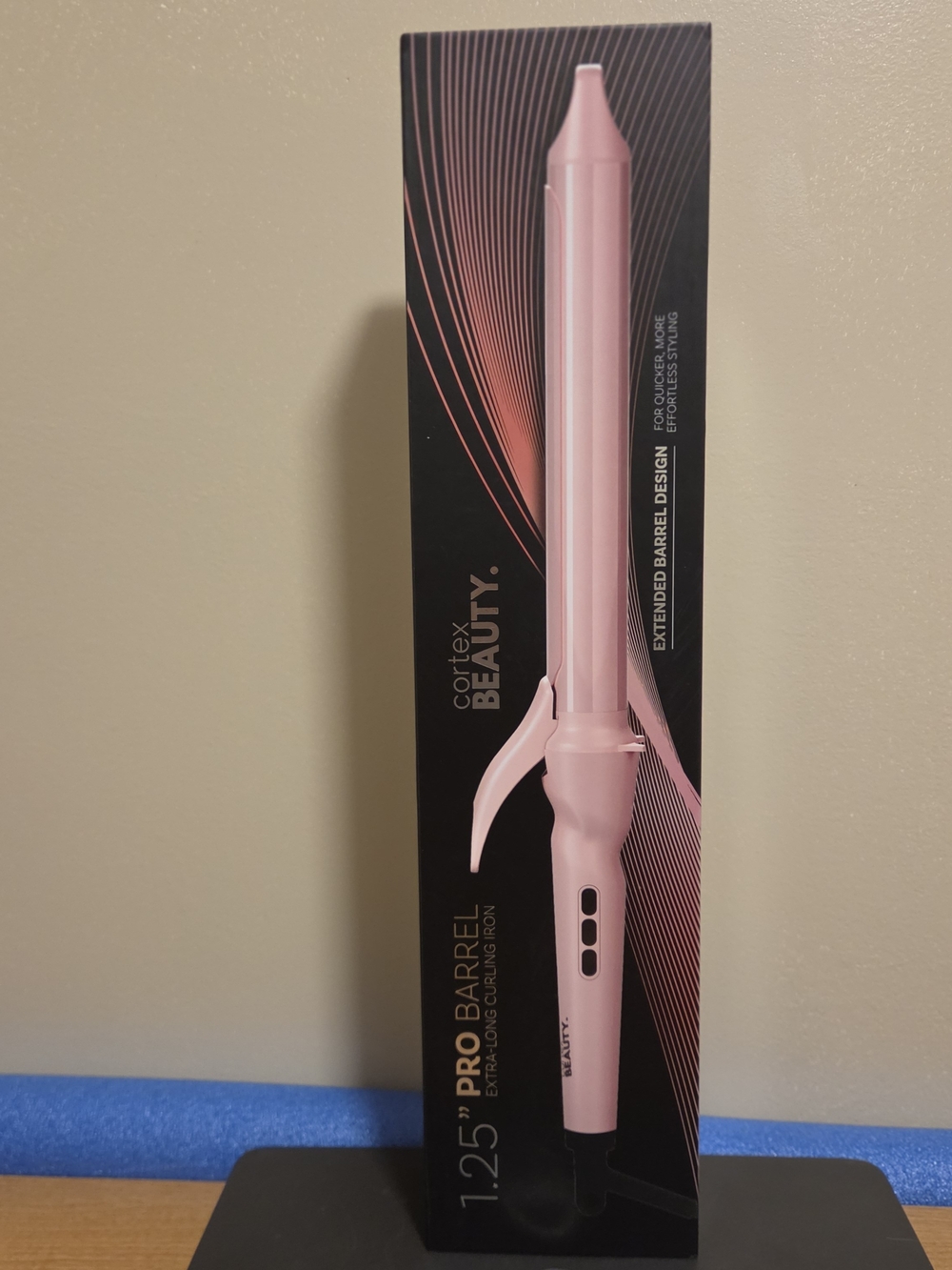 Cortex Beauty Pro Barrel Extra-Long Curling Iron - Pink - Picture 4 of 4